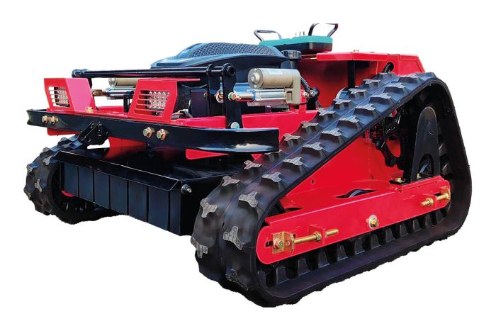 Rasenmäher / Mähraupe mit Fernbedienung - Mod. RM-3