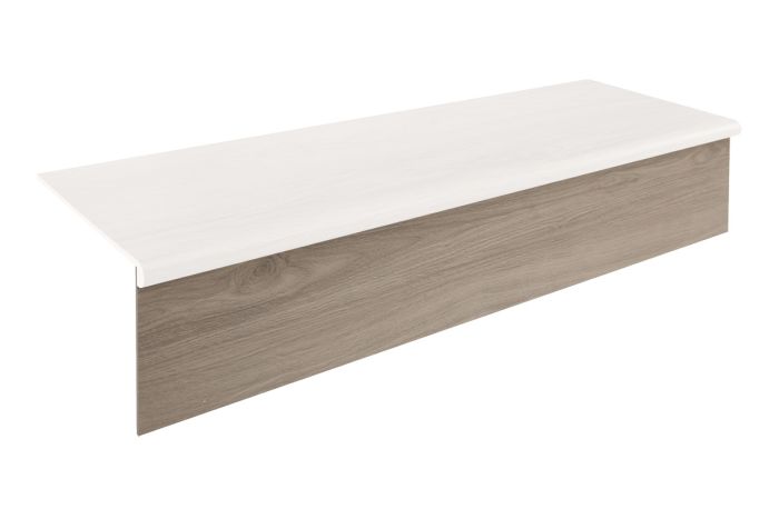 Setzstufe Vinyl 1200 x 200 x 5 mm - Modell: BRAHMS Walnuss Dekor