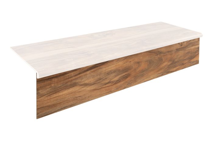 Setzstufe Vinyl 1200 x 200 x 5 mm - Modell: OFFENBACH Walnuss Dekor