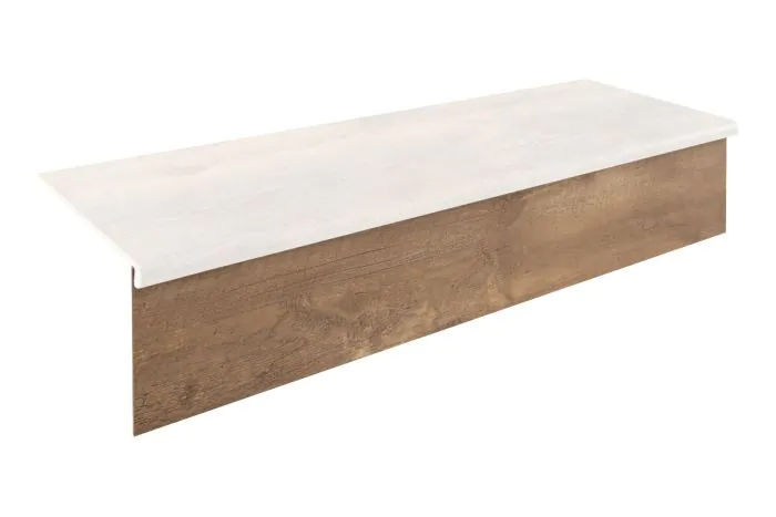 Setzstufe Vinyl 1200 x 200 x 5 mm - Modell: STRAUSS Eiche Dekor