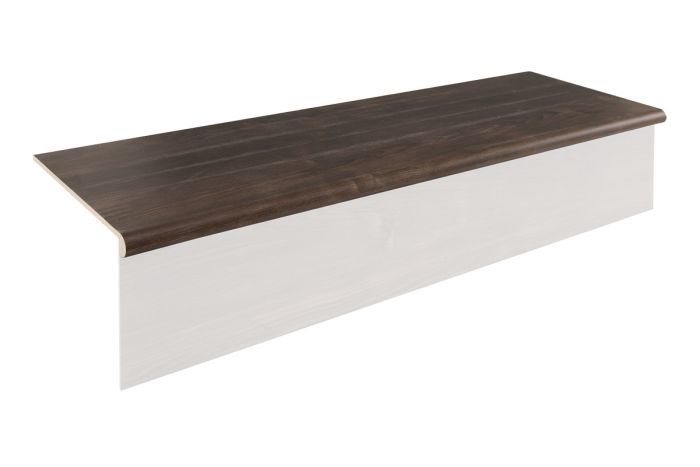 Stufenauflage Vinyl 1200 x 300 x 30 mm  - Modell: SCHUBERT Eiche Dekor