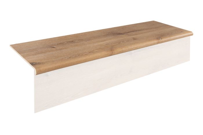 Stufenauflage Vinyl 1200 x 300 x 30 mm  - Modell: VERDI Eiche Dekor