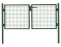Zauntor Dingo 2-flügelig - Maße (H x B): 175 x 300 cm, Ausführung: verzinkt