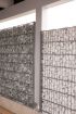 Gittermatten für Gabionenwand - Gittermatte: 8/6/8 mm, Höhe: 123 cm, Länge: 251 cm, Ausführung: anthrazit beschichtet
