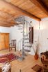 Spindeltreppe Perth - Farbe: chrom, Durchmesser: 140 cm, Abverkauf  