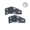 Alu Zauntragprofilhalter Winkel Set beweglich - Farbe: anthrazit, Stück: 2