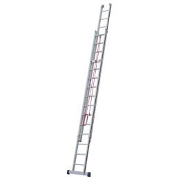 Euro-Profi Seilzugleiter 2-tlg. Mod. S312 - Sprossenanzahl: 2 x 15, Länge max.: ca. 7,50 m