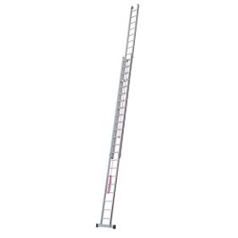 Euro-Profi Seilzugleiter 2-tlg. Mod. S312 - Sprossenanzahl: 2 x 22, Länge max.: ca. 11,40 m