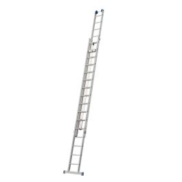 Goldpunkt Seilzugleiter Mod. 700 - Sprossenanzahl: 2 x 14, Arbeitshöhe max: ca. 7,68 m