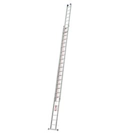 Goldpunkt Seilzugleiter Mod. 700 - Sprossenanzahl: 2 x 24, Arbeitshöhe max: ca. 13,09 m