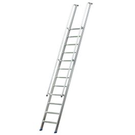 Profi Stufenleiter Mod. 222 mit 2 Handläufen - Stufenanzahl: 12, Länge: 4,36 m