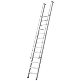 Profi Stufenleiter Mod. 222 mit 2 Handläufen - Stufenanzahl: 13, Länge: 4,64 m