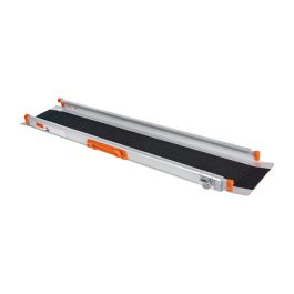 Alu Auffahrtsrampe teleskopisch - min./max. Länge: 1,07 / 1,83 m, max. Belastbarkeit Paar*: 270 kg