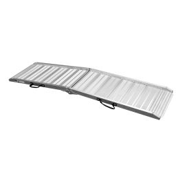 Alu Auffahrtsrampe klappbar - Breite: 50 cm, Länge: 2,13 m, max. Belastbarkeit *: 400 kg