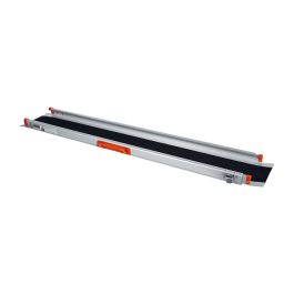 Alu Auffahrtsrampe teleskopisch - min./max. Länge: 1,37 / 2,40 m, max. Belastbarkeit Paar*: 270 kg
