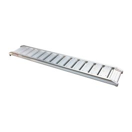 Aluminium Auffahrtsrampe max. Belastbarkeit Paar*: 1800 kg - Länge: 2,43 m