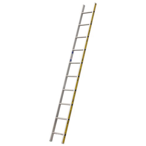 Anlegeleiter Euro-Light Mod. 201 - Sprossenzahl: 10, Länge: 2,84 m