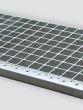 Gitterrost-Stufen 30 x 30 mm, feuerverzinkt - Breite: 500 mm, Tiefe: 200 mm
