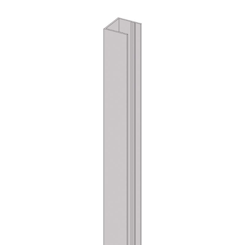 Alu U-Profil für 44 mm Profile