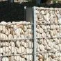 Standard Pfosten für Gabionenwand - zum Einbetonieren - für Gabionenhöhe: 183 cm, Länge: 243 cm
