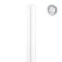 Alu U-Profil stirnseitige Montage für 44 mm Profile - Farbe: weiß, Länge: 100 cm