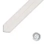 Alu L-Winkel - Abmessungen: 20 x 20 x 2 mm, Farbe: grau