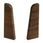 Endkappen für Sockelleiste - Modell: PARIS Eiche Dekor, Maße: 60 x 17 mm, Stück: 2