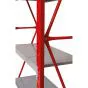 Schwerlastregal Mod. Industrie - Höhe: 2000 mm, Breite: 1205 mm, Tiefe: 500 mm