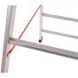 Alu-Sprossen Stehleiter Mod. S305 - Sprossenanzahl: 2 x 20, Länge: 5,75 m