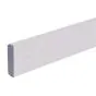 Fertigteil Zaunsockel Beton - Höhe: 20 cm, Stärke: 4 cm, Länge: 250 cm, Farbe: natur