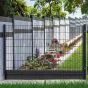 Fertigteil Zaunsockel Beton - Höhe: 20 cm, Stärke: 4 cm, Länge: 250 cm, Farbe: natur