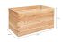 Holz Hochbeet Paula - Maße (L x B x H): 120 x 80 x 80 cm