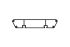 Aluminiumstufe rutschhemmend inkl. 2 Deckel und Schrauben - Ausführung: Edelstahloptik, Breite: 1200 mm, Tiefe: 270 mm