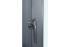 Fenster für WPC Gartenhäuser - Farbe: eisengrau RAL 7011, Breite: 160 cm, Höhe: 50,5 cm, Aluminium
