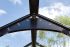 Gewächshaus Rosmarin PRO - Farbe: schwarz, Ausführung: Echtglas 4 mm, Länge: 2780 mm, Breite: 3540 mm, Höhe: 2670 mm