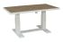 Gartentisch Houston aus Aluminium - Aluminiumfarbe: weiß, Tischplatte: Polywood, Maße: 1400 x 800 cm