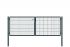 Rohrrahmentor Basic 2-flügelig - Ausführung: anthrazit beschichtet, Höhe: 103 cm, Durchgangslichte: ca. 283 cm