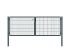 Rohrrahmentor Basic 2-flügelig - Ausführung: anthrazit beschichtet, Höhe: 103 cm, Durchgangslichte: ca. 283 cm