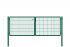 Rohrrahmentor Basic 2-flügelig - Ausführung: grün beschichtet, Höhe: 103 cm, Durchgangslichte: ca. 283 cm