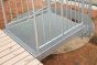 Gitterrostpodeste 30 x 10 mm, feuerverzinkt - Länge: 1300 mm, Breite: 1000 mm