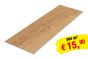 Laminatboden Clicksystem - Modell: LENS Eiche Dekor, Abmessung: 1292 x 193 x 8 mm