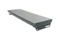 Aluminiumstufe rutschhemmend inkl. 2 Deckel & 2 Winkel und Schrauben - Ausführung: Anthrazit beschichtet, Breite: 800 mm, Tiefe: 270 mm