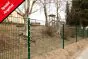 Gartenzaun Set 10 lfm, Farbe: grün, Höhe: 143 cm, Doppelstabmatten 6/5/6 Aktion