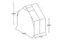 Gewächshaus Rosmarin - Erweiterungsset Kunststoffglas, Länge: 1650 mm, Breite: 3350 mm, Höhe: 2540 mm