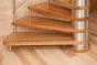 Spindeltreppe Nobile Holz