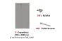Trapezblech Dach für Carport Starterset - Farbe: weißaluminium RAL 9006