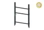 Alu Türrahmen 1-flügelig ohne Füllung (Profil: 63 mm) - Flügelhöhe: 1400-2000 mm, Anschlag: links, Farbe: anthrazit 5S