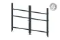 Alu Türrahmen 2-flügelig ohne Füllung (Profil: 85 mm) - Türhöhe: 1440-2000 mm, Anschlag: rechts, Farbe: anthrazit