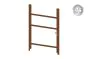 Alu Türrahmen 1-flügelig ohne Füllung (Profil: 63 mm) - Flügelhöhe: 1400-2000 mm, Anschlag: rechts, Farbe: braun