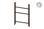 Alu Türrahmen 1-flügelig ohne Füllung (Profil: 63 mm) - Flügelhöhe: 1400-2000 mm, Anschlag: rechts, Farbe: schokobraun